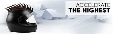 Autofy Helmet Accessory Cuttable Rubber Mohawk / Spikes with Brown ...