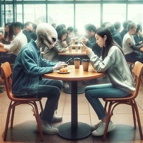 They Are Among Us...at the Chain Coffee Shop : r/satire