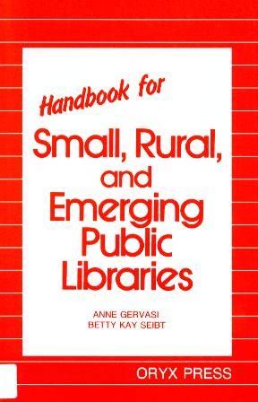 Buy Handbook for Small, Rural and Emerging Public Libraries Book Online ...