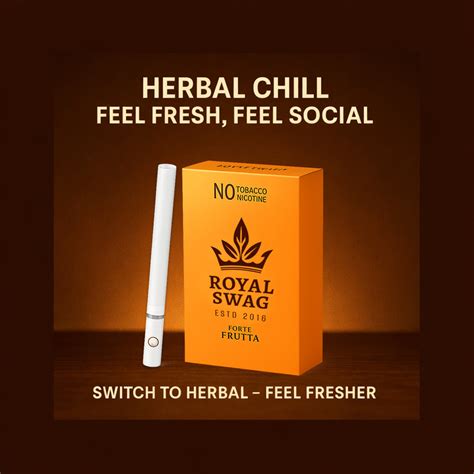 Buy Frutta Flavor Herbal Cigarettes Online At Royal Swag