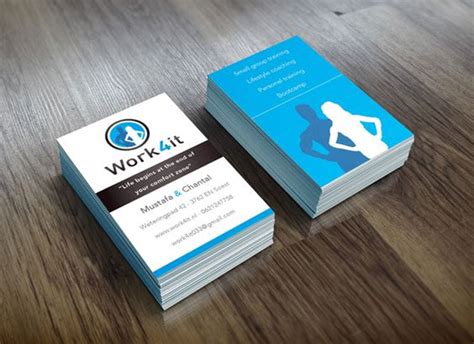 Personal Trainer Business Cards 的图像结果