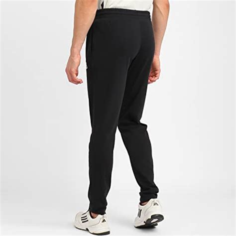Adidas Men's Slim Fit Polyester Track Pant (HY5421-50_Black_M) : Amazon ...