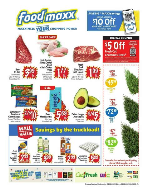 Food Maxx Flyer this week from December 3