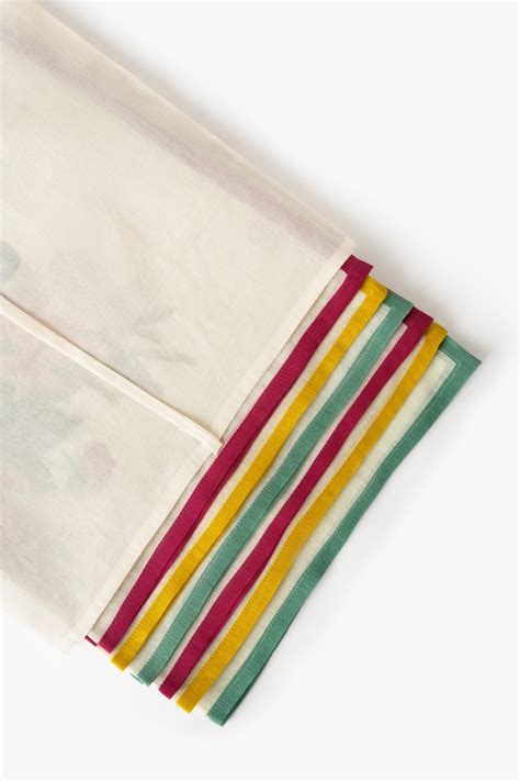 Set Of 6- Fez Gul Muslin Napkin