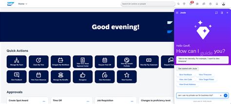 SAP SuccessFactors Solutions | Joule AI assistant for HR