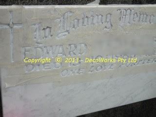 Image result for Restore Headstone Lettering