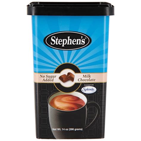 Stephen's Gourmet Hot Cocoa: Milk Chocolate No Sugar Added - 14 Oz.