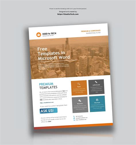 Business Flyer Templates Word