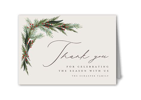 Holiday Thank You Messages