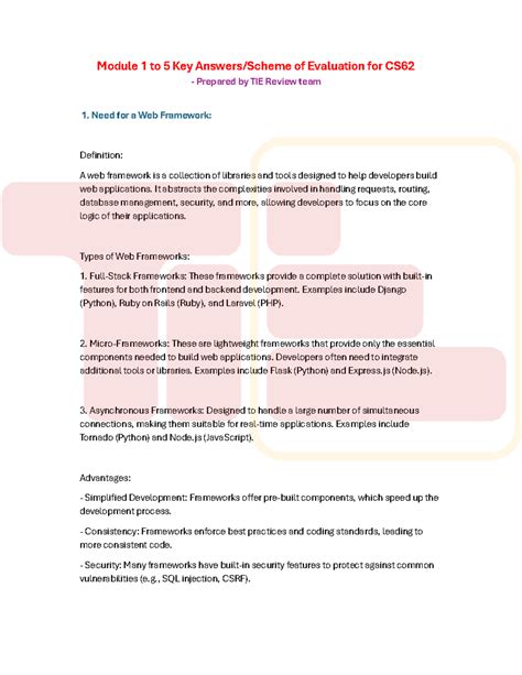 21CS62 KEY Answers - This are some important question papers - Module 1 ...