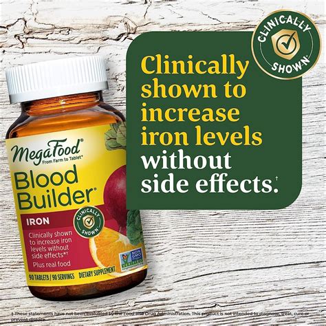 MegaFood Blood Builder Iron: Gentle, Effective Iron Supplement | Egypt ...