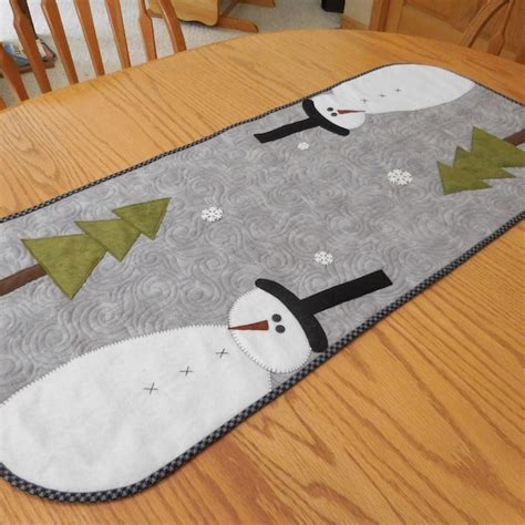 Image result for Winter Table Runner Patterns