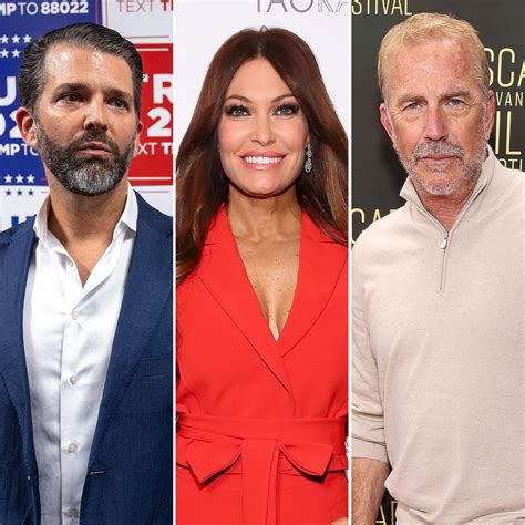 Donald Trump Jr. Ex Kimberly Guilfoyle, Kevin Costner Pose at Super ...