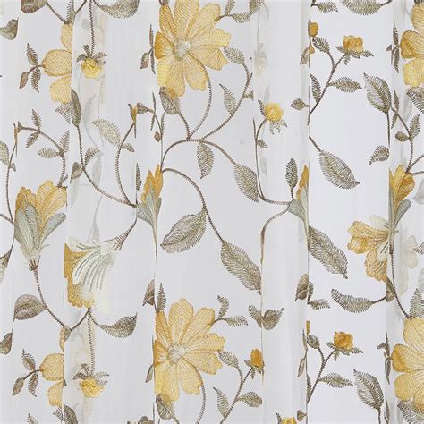 Buy PORTICO Magnolia Curtains White Printed Door Curtain - 130 x 270 cm ...