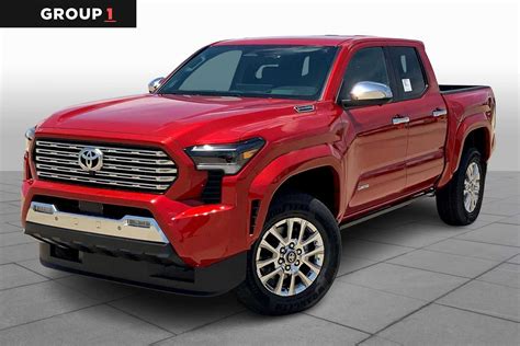 New 2025 Toyota Tacoma Limited i-FORCE MAX 4X4 DOUBLE CAB in Houston #ST036102 | Group 1 Automotive