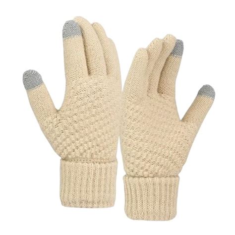 Buy Firmed String WOMEN Warm Woolen Hand TOUCH Gloves Stretchable ...