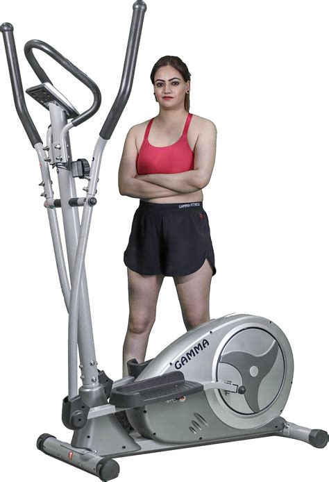 Buy GAMMA FITNESS Elliptical Cross Trainer GF-560 | 8 Kg Flywheel ...