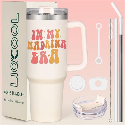 Godmother Proposal Gift in Spanish, In My Madrina Era 40 Oz Tumbler, Godmother Gifts from ...