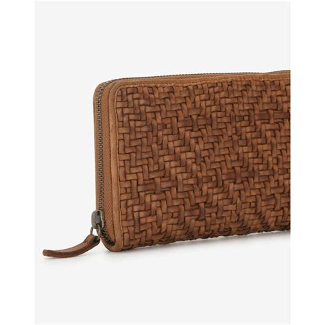 Buy Fabindia Brown Textured Wallet Online