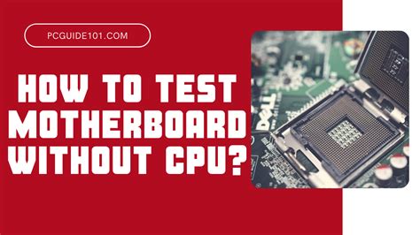 Image result for Motherboard Testing Tutorial