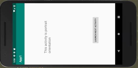 Android Screen Orientation 的图像结果