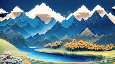 山水画 Ai 的图像结果