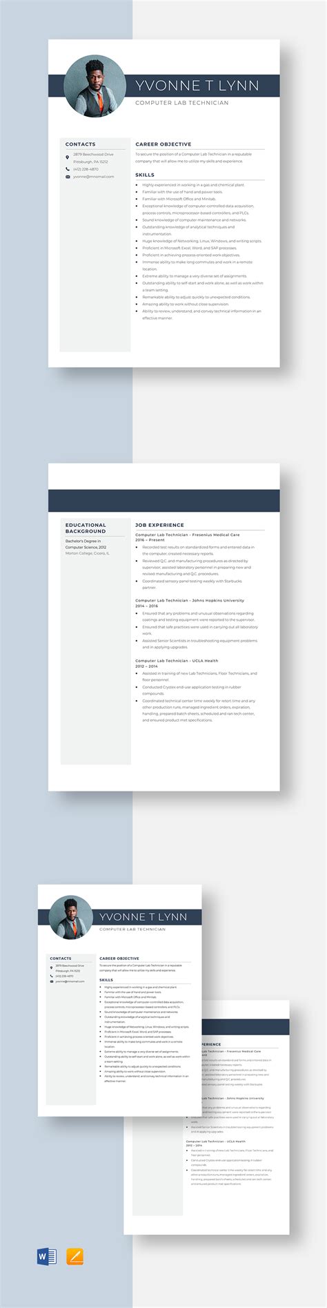 Image result for Computer Lab Assistint Resume