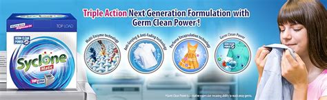 Syclone Matic Top Load Detergent Powder 6 Kg, Pack of 1 : Amazon.in ...