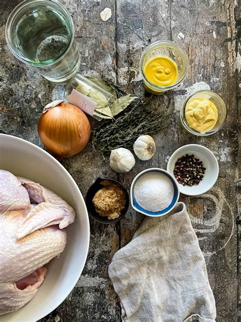 Overnight Mustard Herb Turkey Brine – Juicy & Stress-Free!
