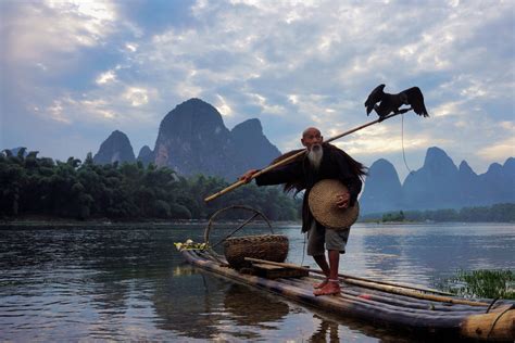 中国震撼美景：从漓江上的鸬鹚捕鱼到元阳梯田_新浪图片