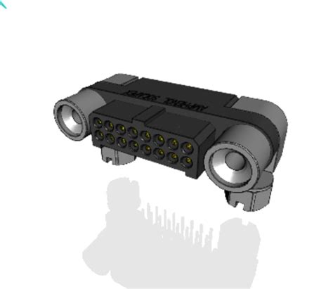 MHDAS2M016YCE51 Amphenol Socapex | Amphenol Socapex MHDAS Series Right ...