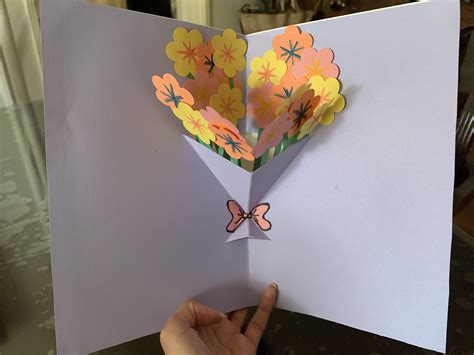 Flower Pop Up Card Tutorial 的图像结果