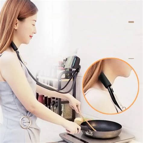 Multi Functional Flexible Long Arms Stand Hanging on Neck Universal Mo