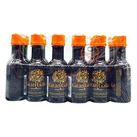 Gran Gala Liqueur Mini Shots (12 Of 50ML) – 3brothersliquor