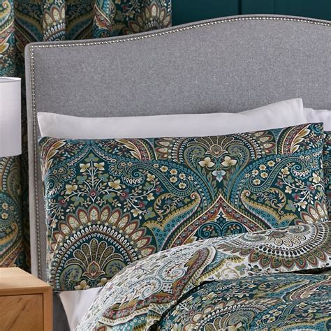 Teal Dreams & Drapes Palais Duvet Cover Bedding Set | Terrys