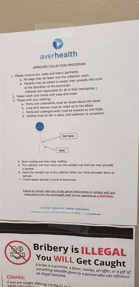 Averhealth testing policies (INDIANA) is this legal? : r/probation