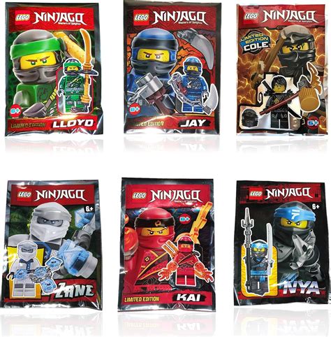 LEGO Ninjago Spinjitzu Combo Pack - Set of 6 India | Ubuy