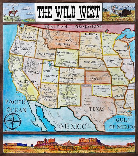 Old West Map