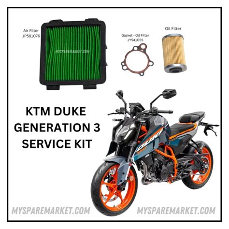 KTM SERVICE KIT 3 -FOR DUKE 250/390 3RD GEN/ADVENTURE GEN2 – MySpareMarket