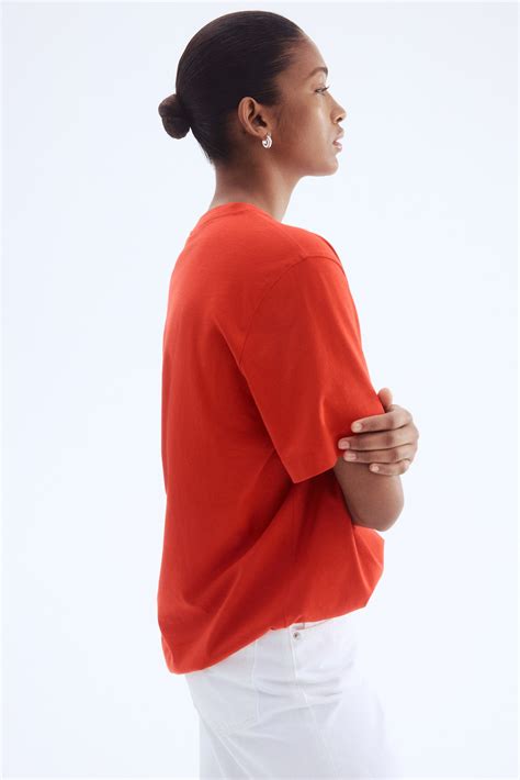 Women's Red/California Printed T-shirt | H&M IN