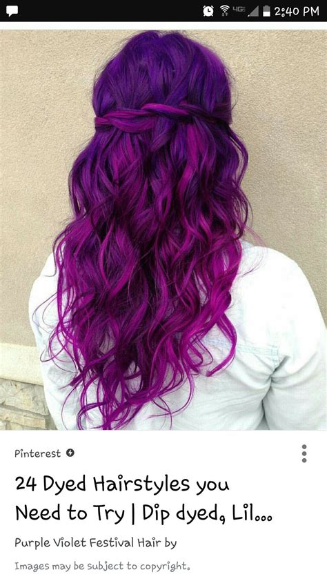 Purple to pink hair | Vivid hair color, Wild hair color, Highlights ...