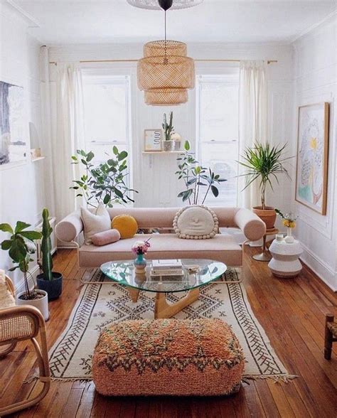 boho living room design