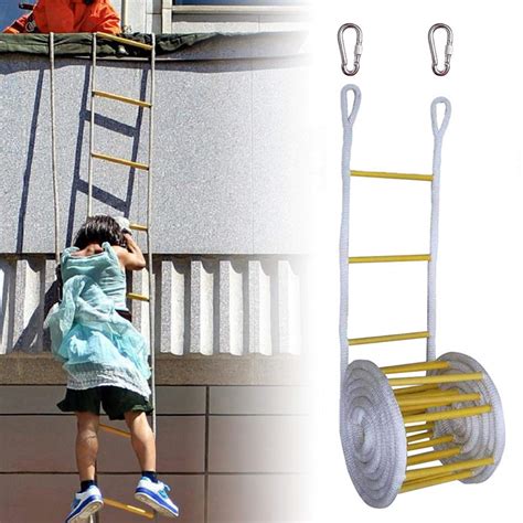 Sanmubo Emergency Safety Ladder Emergency Fire Escape Ladder Safety ...