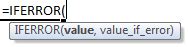 Image result for Excel IFERROR Formula Examples