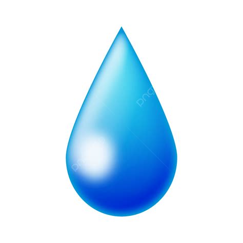 Water Drop Clipart Water Drop Icon Royalty Free Vector Image