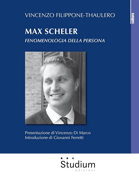 Max Scheler: Fenomenologia della persona (Italian Edition) eBook ...