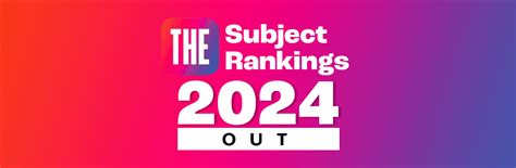 THE Subject Rankings 2024 Out; US & UK Retain Top Spots