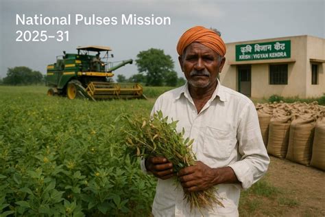 National Pulses Mission 2025 to 2031 for Self Reliance