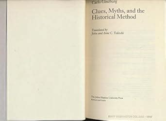 Buy Clues, Myths, and the Historical Method Book Online at Low Prices ...