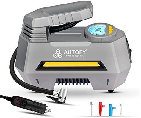 TUSA Digital Air Compressor Pump(ABS Plastic and Metal) - 12V Digital ...